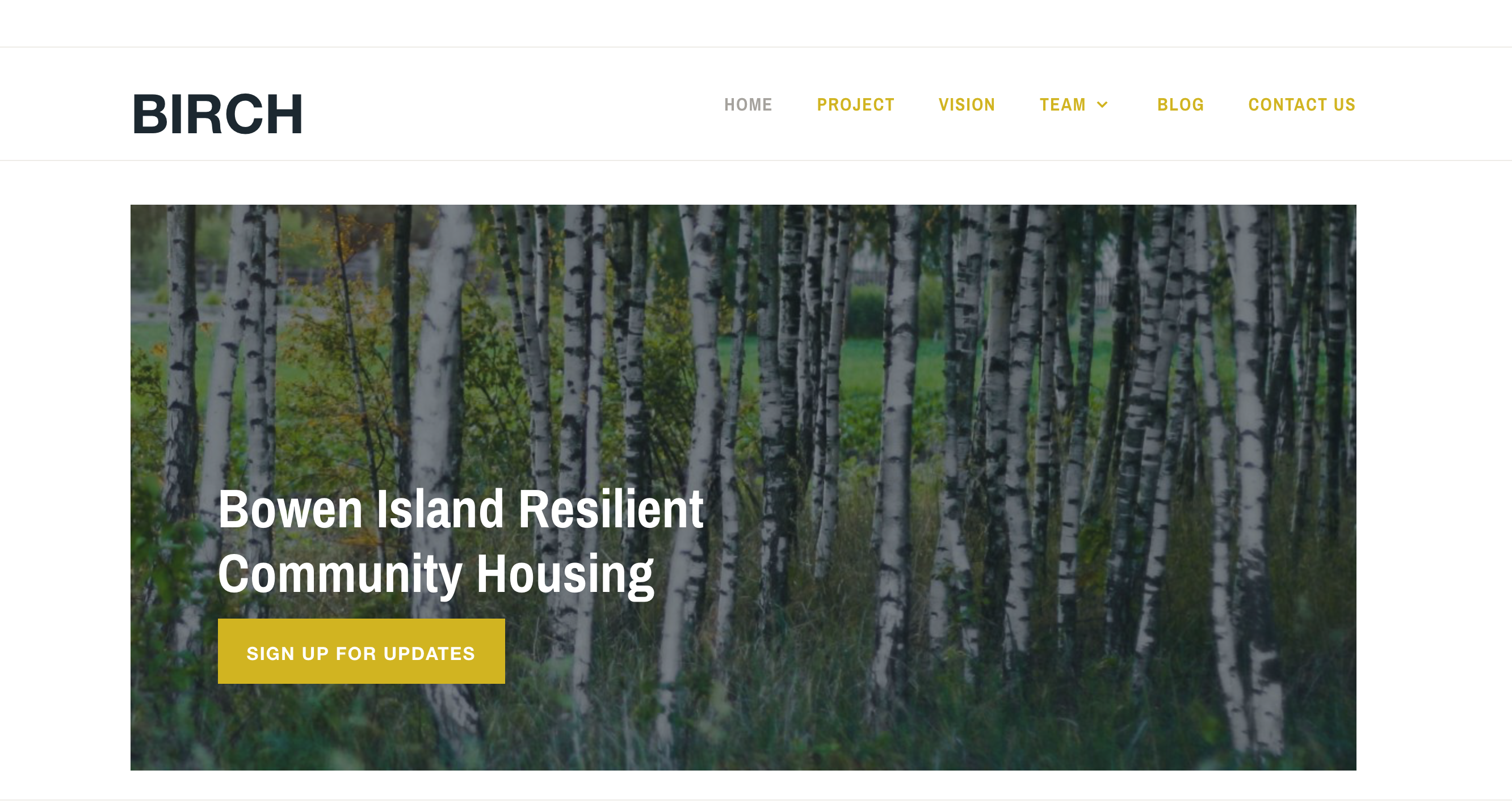Bowen Island Resilient Community Housing (BIRCH)